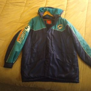 Miami Dolphins jacket size XL by GIII